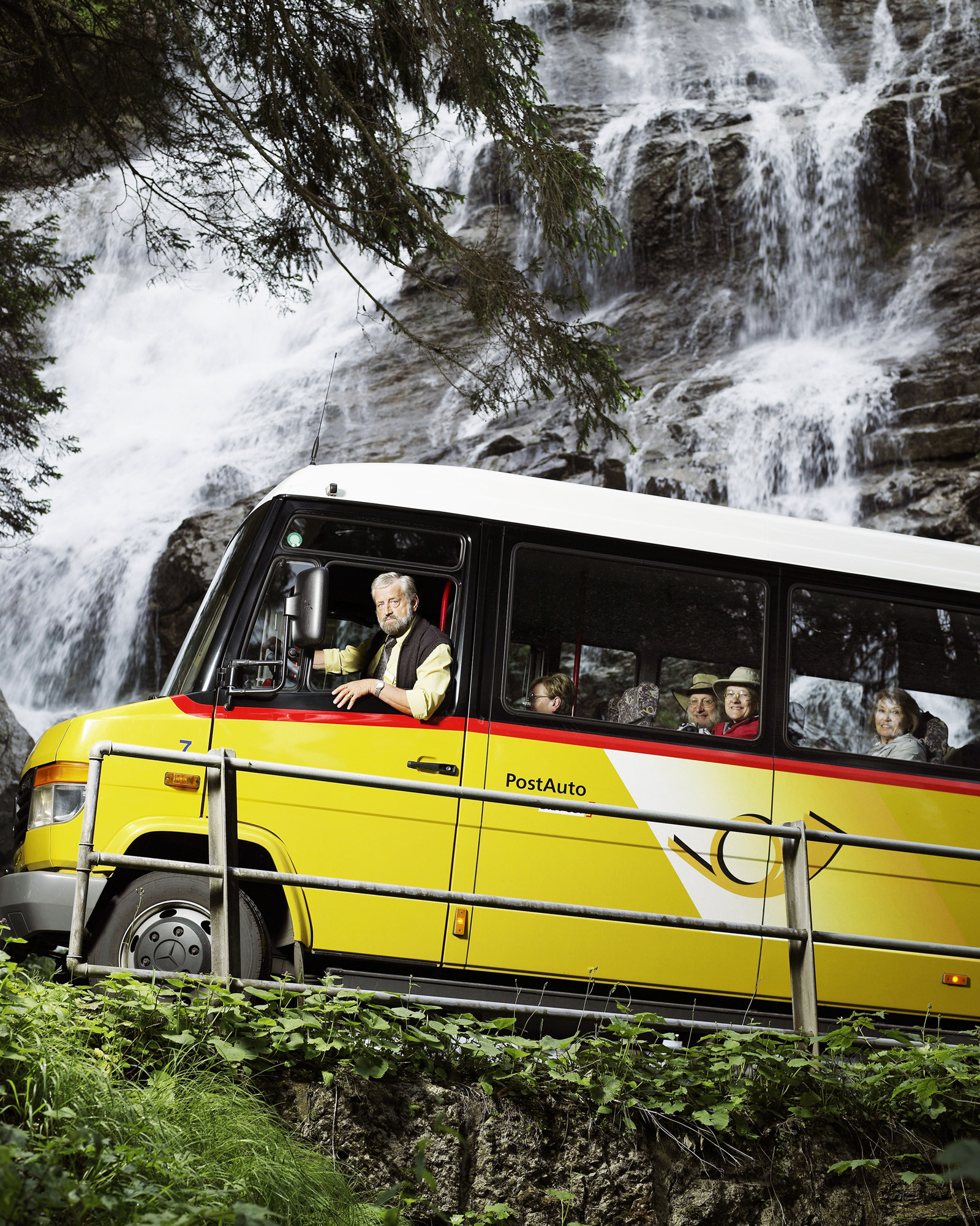 Ernst Rumpf, Postautochauffeur