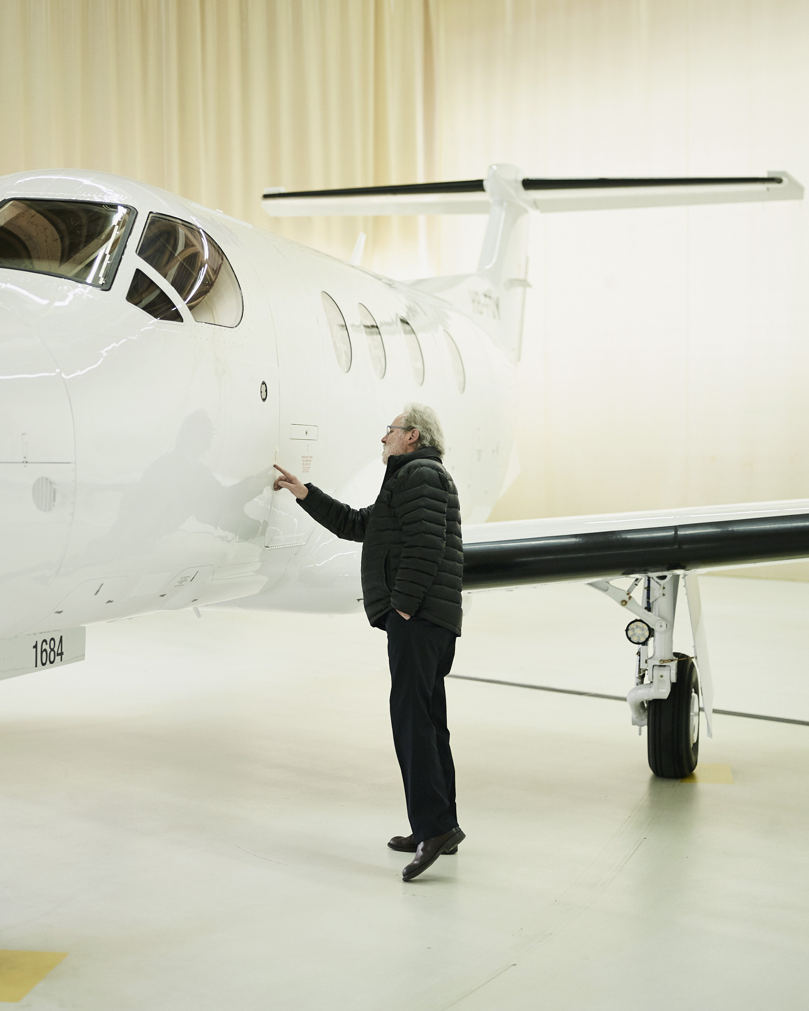 Oskar Schwenk, Präsident der Pilatus Aircraft Ltd.