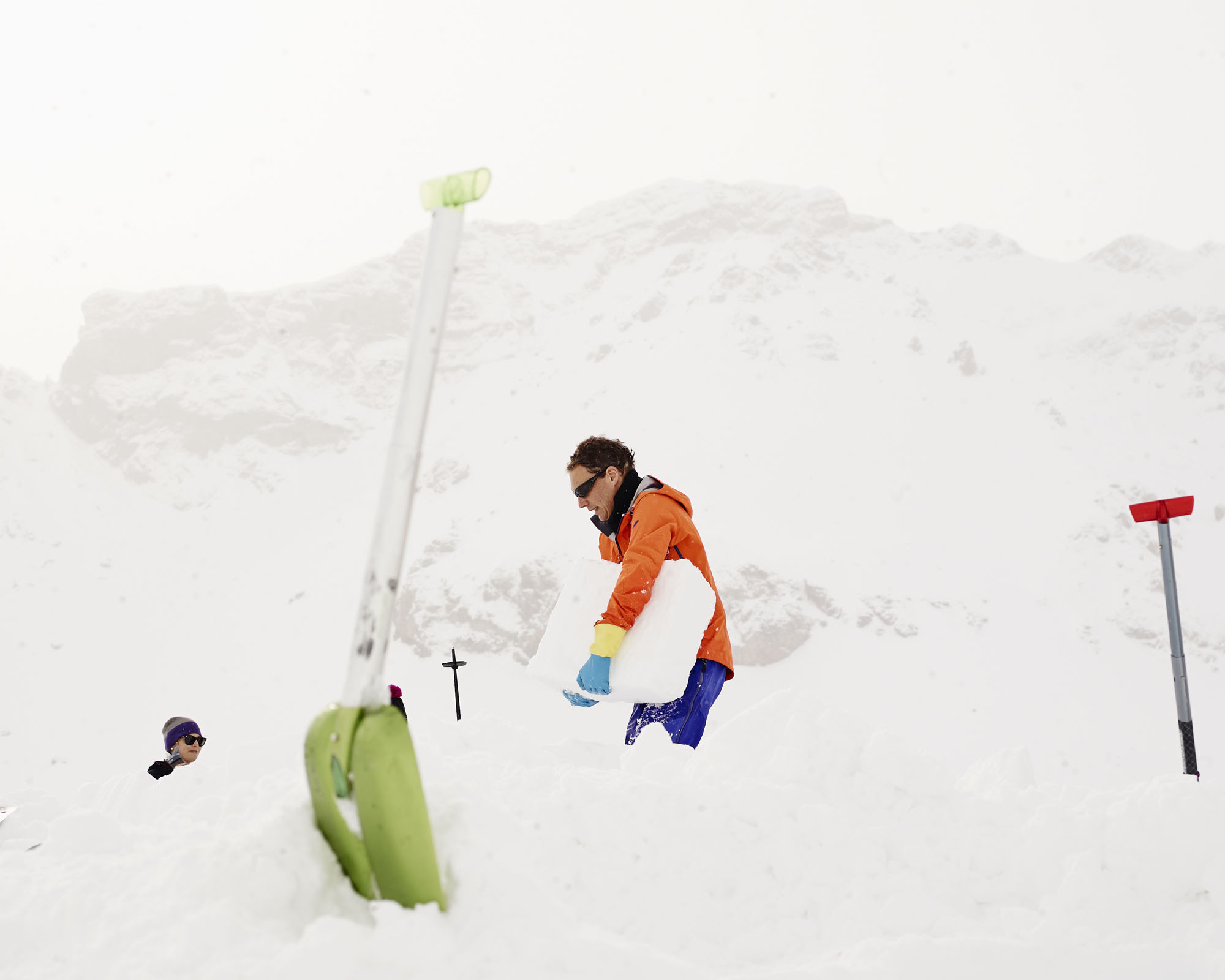 Iglubau Melchsee-Frutt, Serie für das Via Magazin der SBB