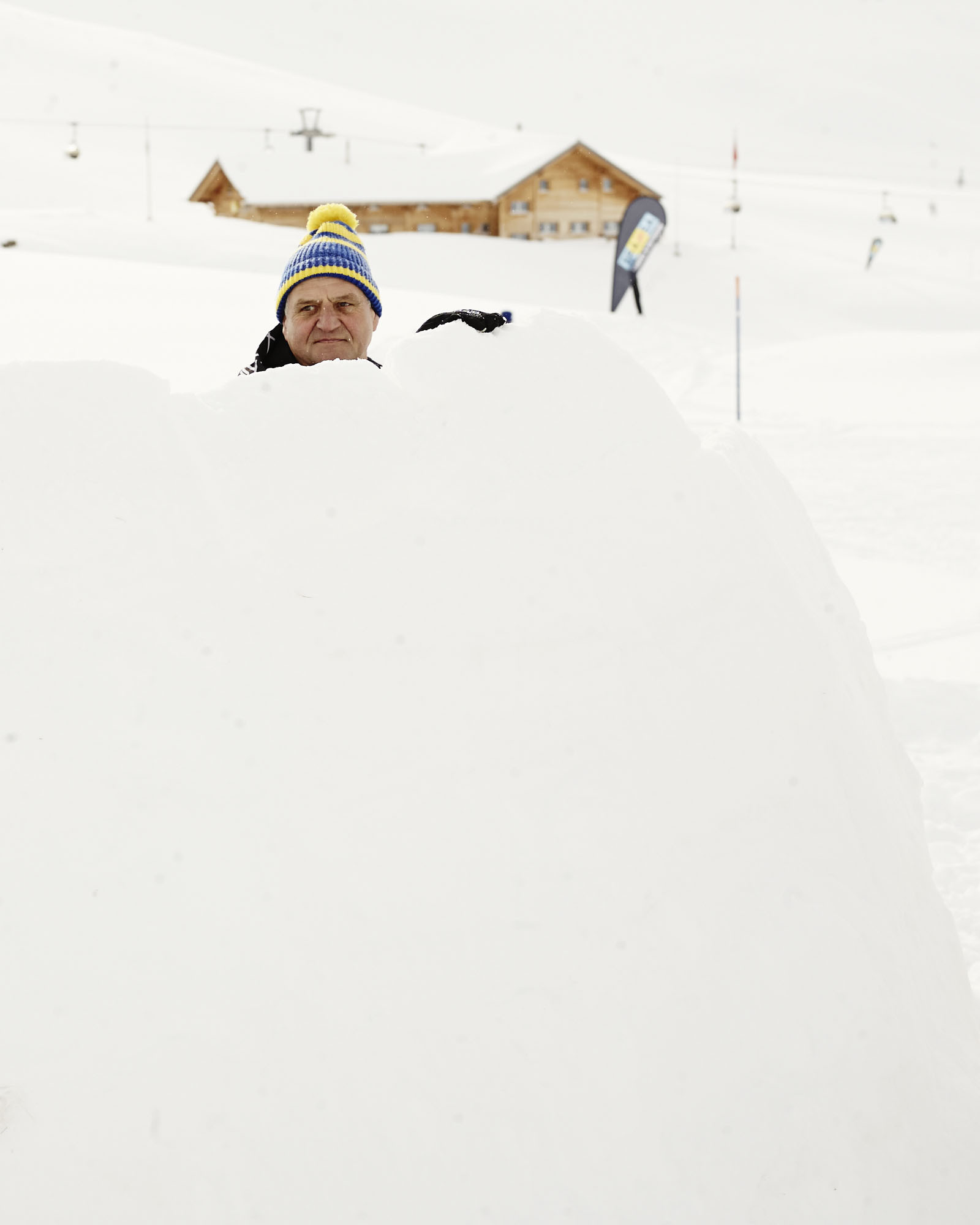Iglubau Melchsee-Frutt, Serie für das Via Magazin der SBB