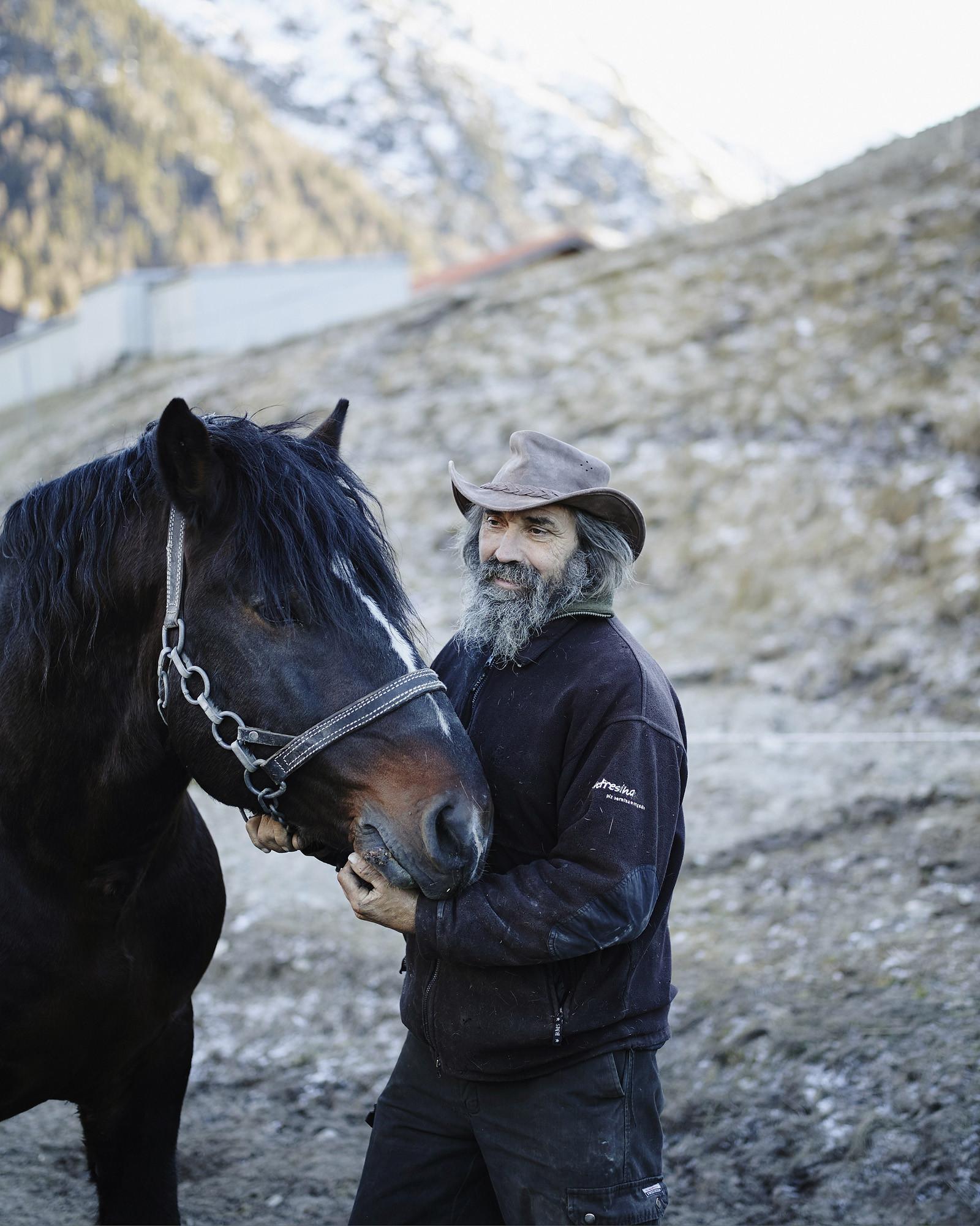Pontresina im Engadin, Serie für das Via Magazin der SBB