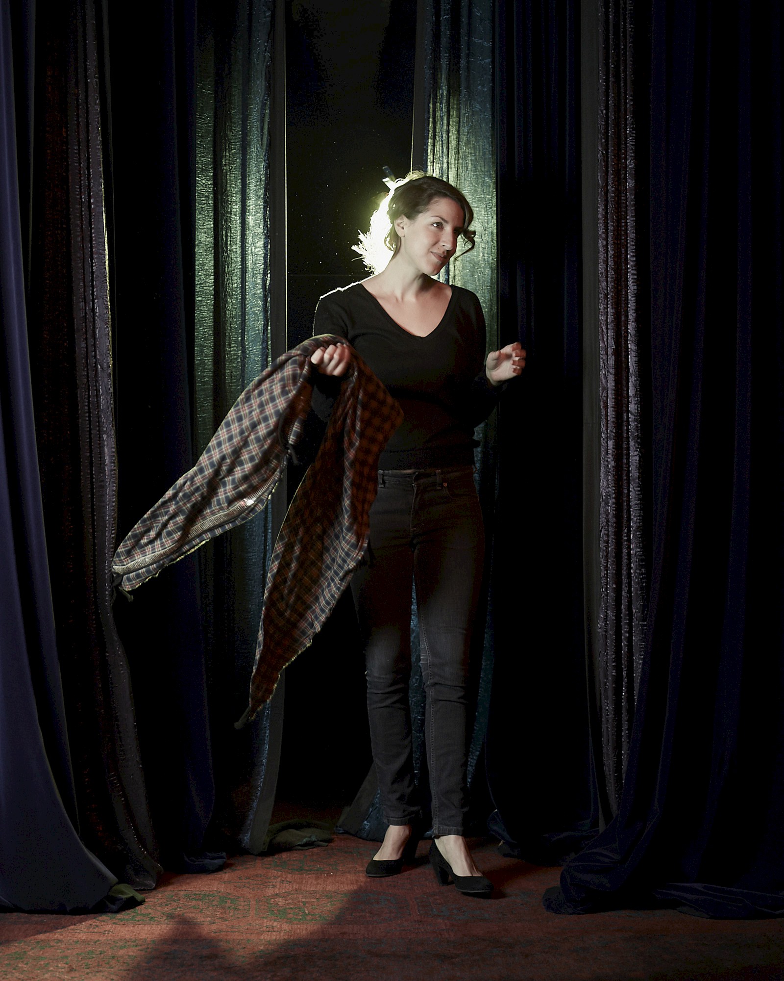 Laura de Weck, Schauspielerin, Bühnenautorin und Regisseurin