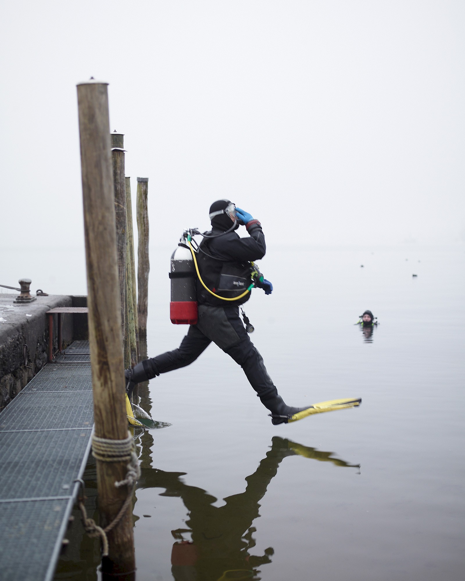 Thomas Niederer, Abfalltaucher