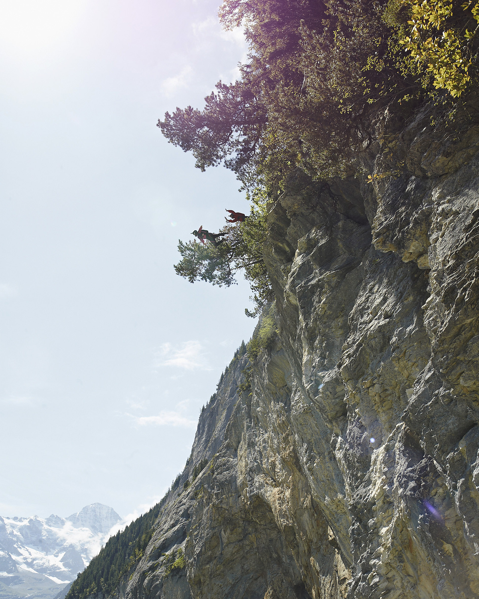 Basejumper in Lauterbrunnen BE