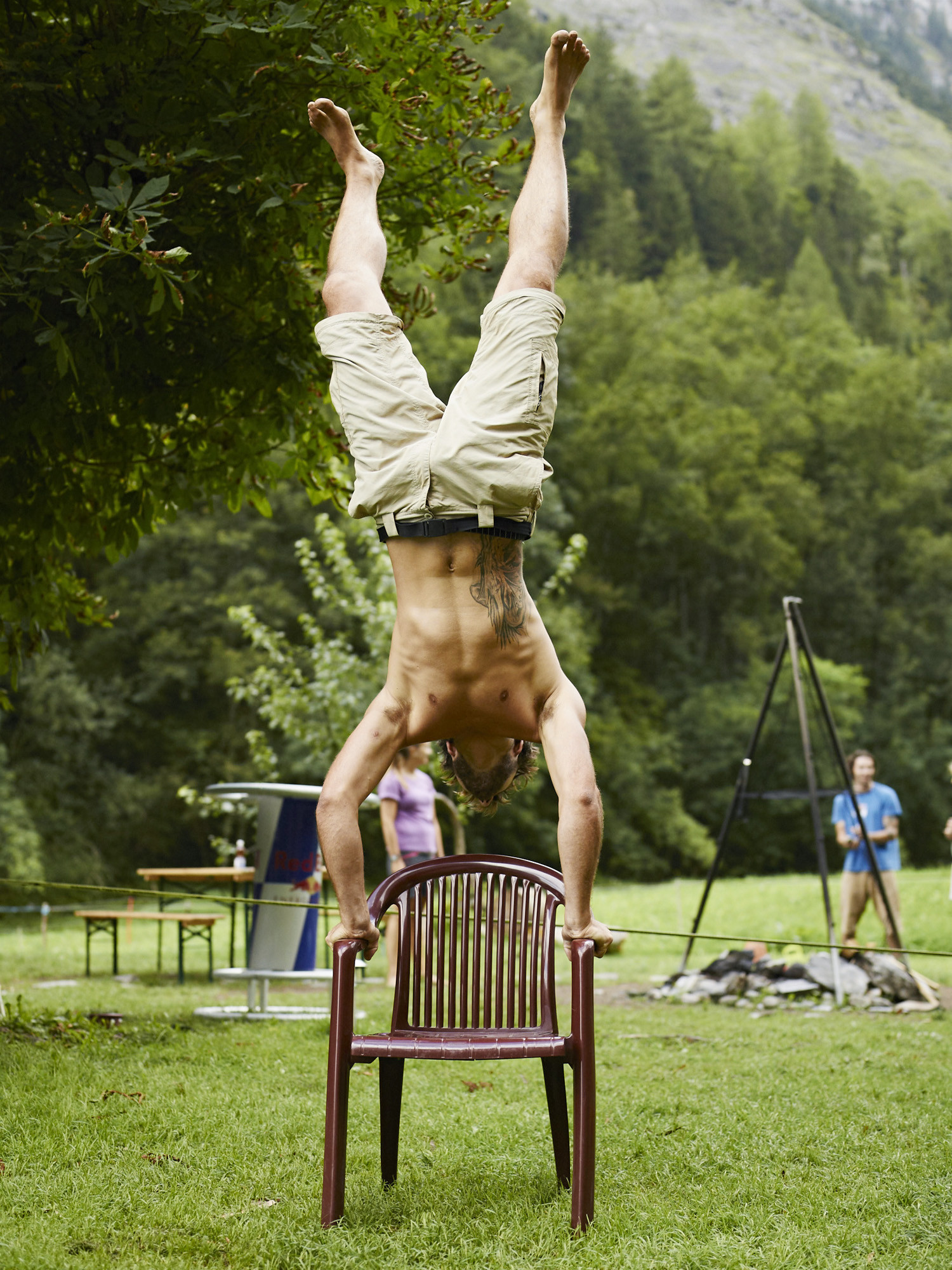 Basejumper in Lauterbrunnen BE