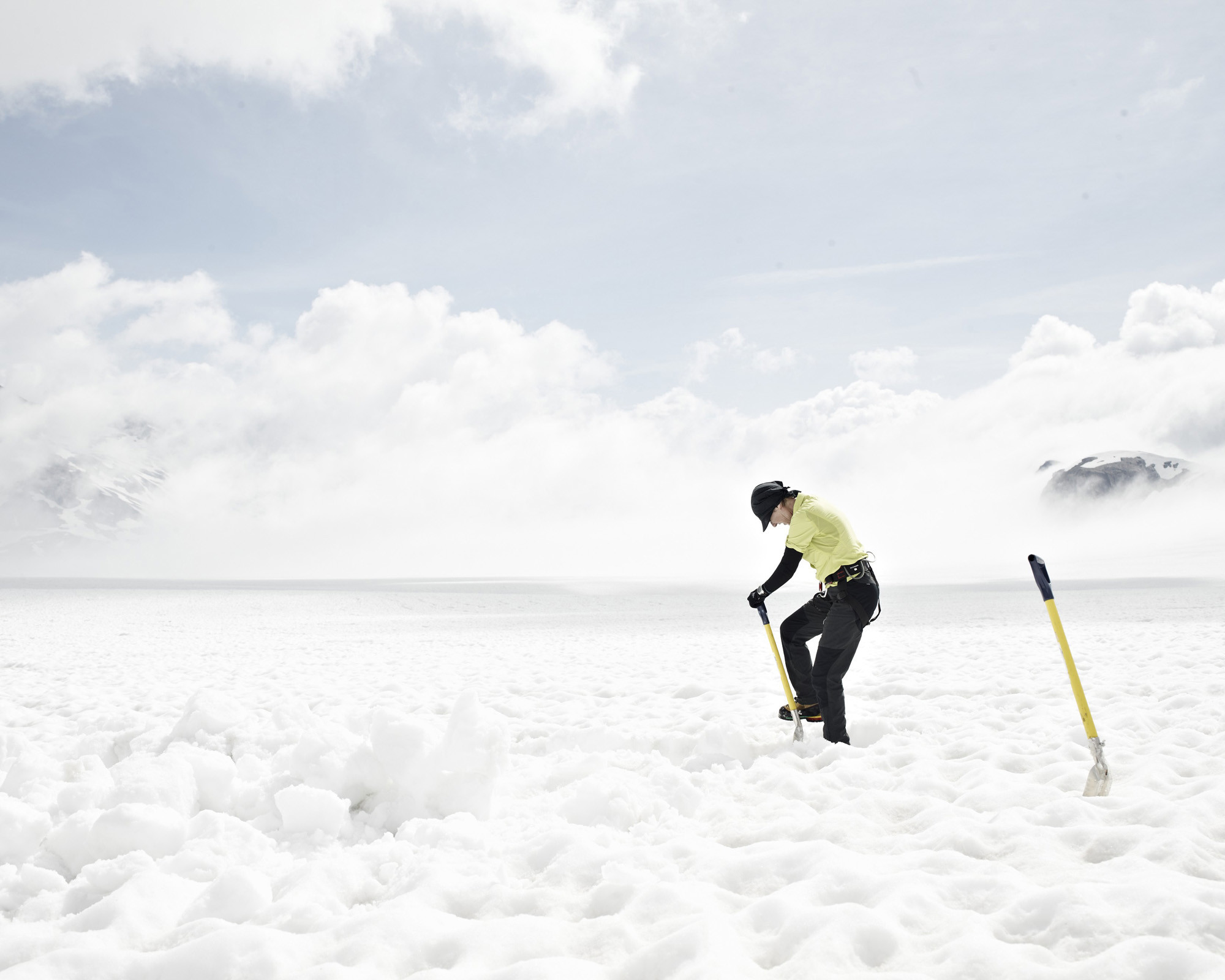 Paul Scherrer Institut, Labor für Radio und Umweltchemie auf dem Plaint- Morte Gletscher