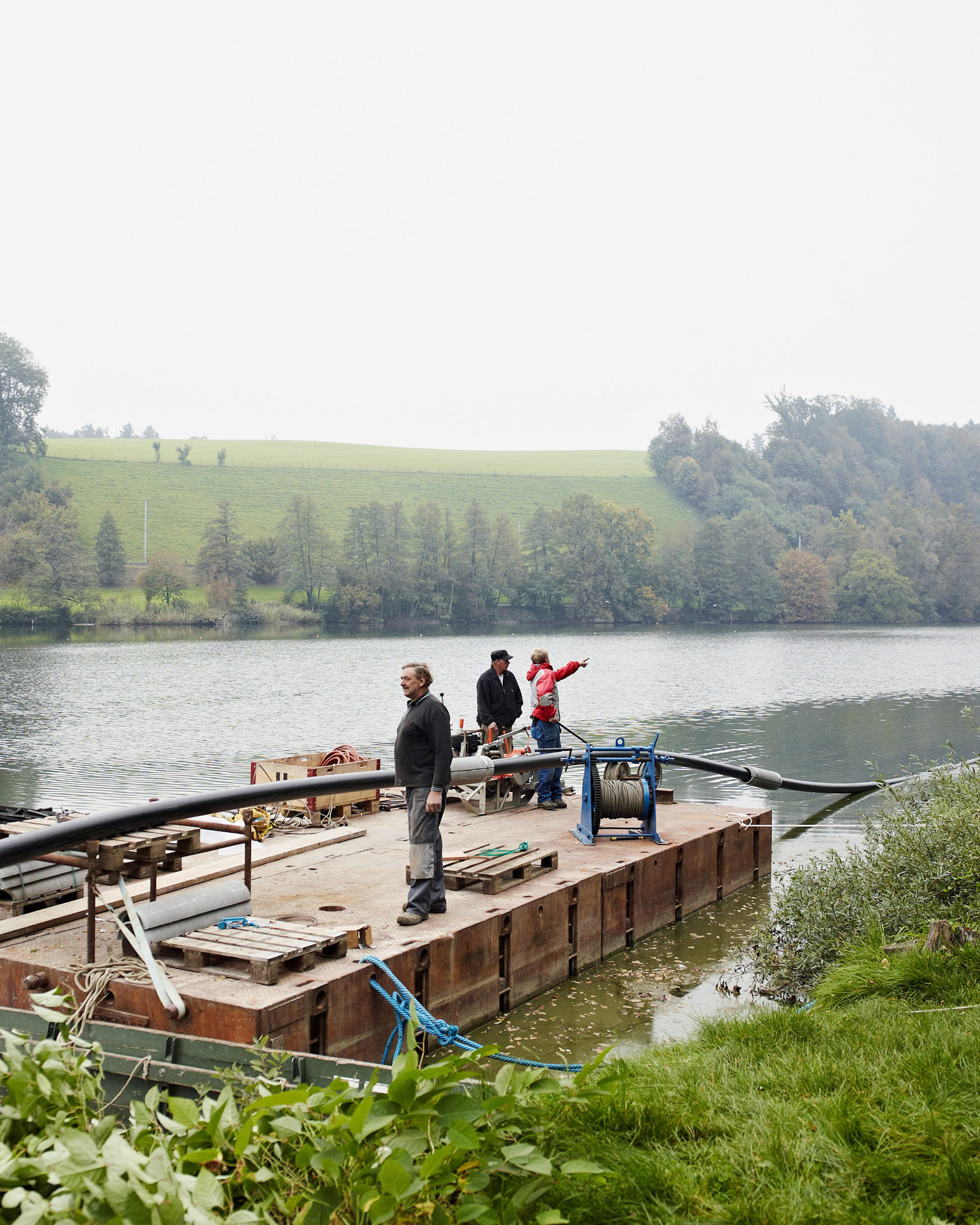 CKW, Stromleitungsverlegung im Rotsee