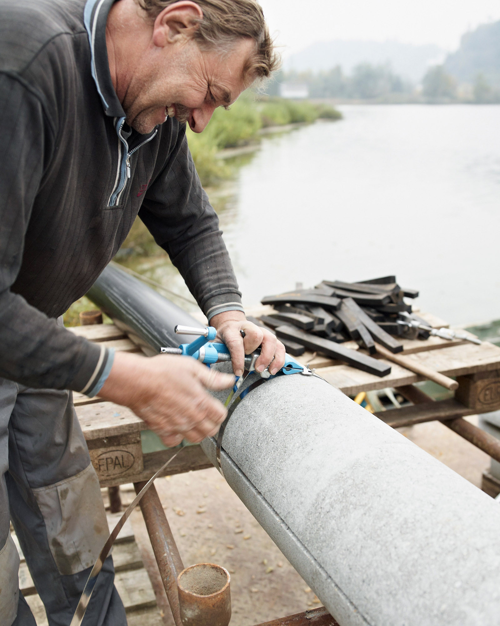 CKW, Stromleitungsverlegung im Rotsee