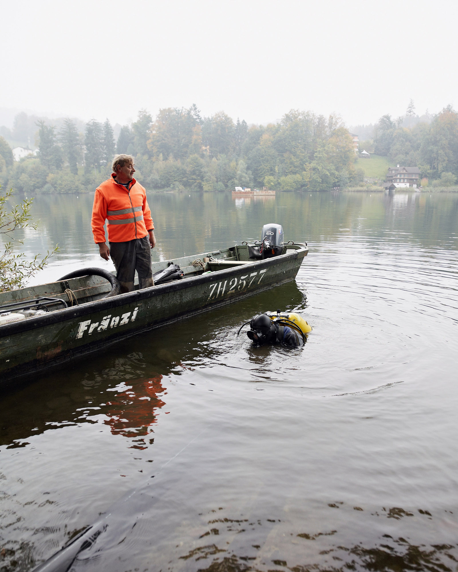 CKW, Stromleitungsverlegung im Rotsee