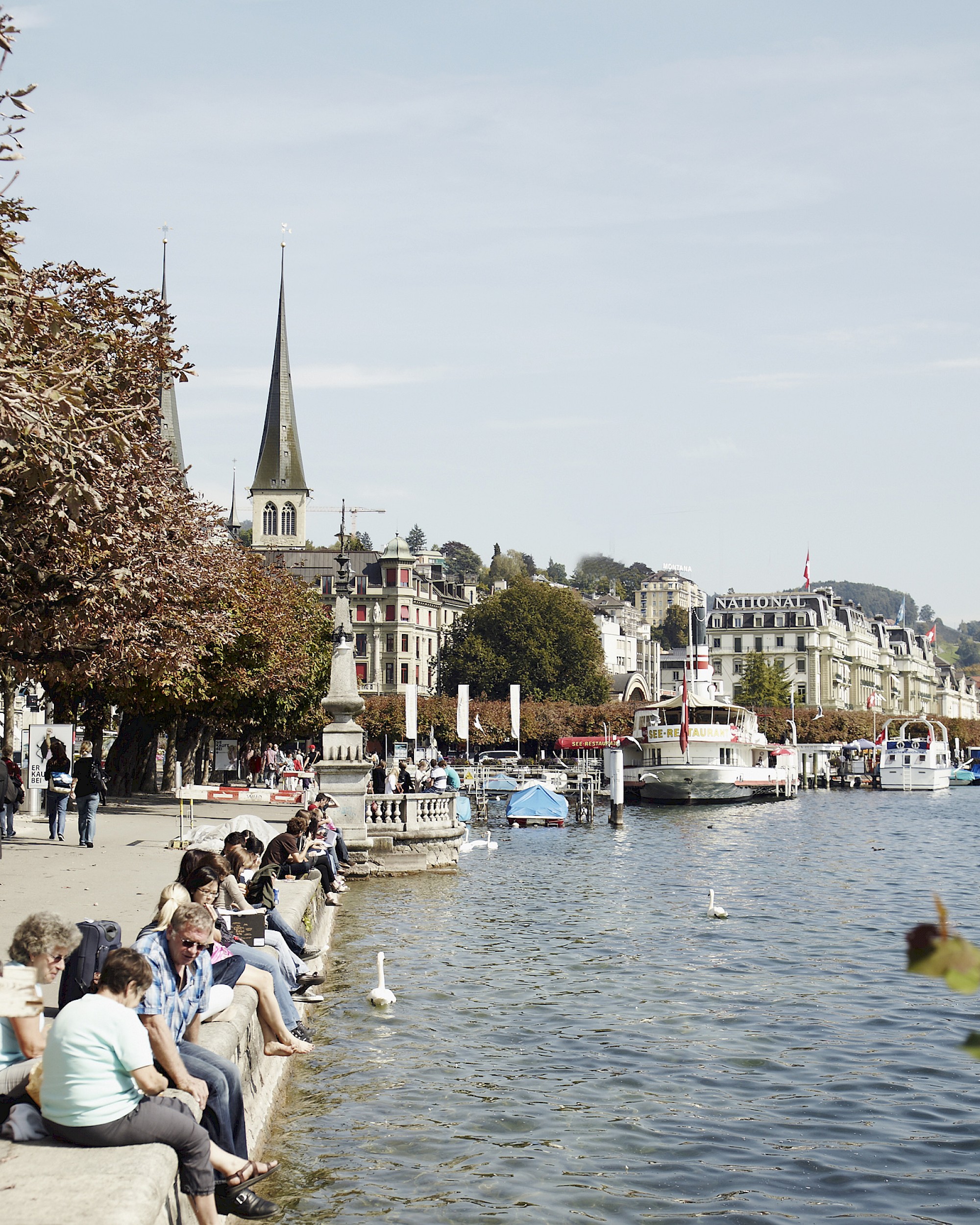 Luzern und Umgebung für das Merian Reisemagazin