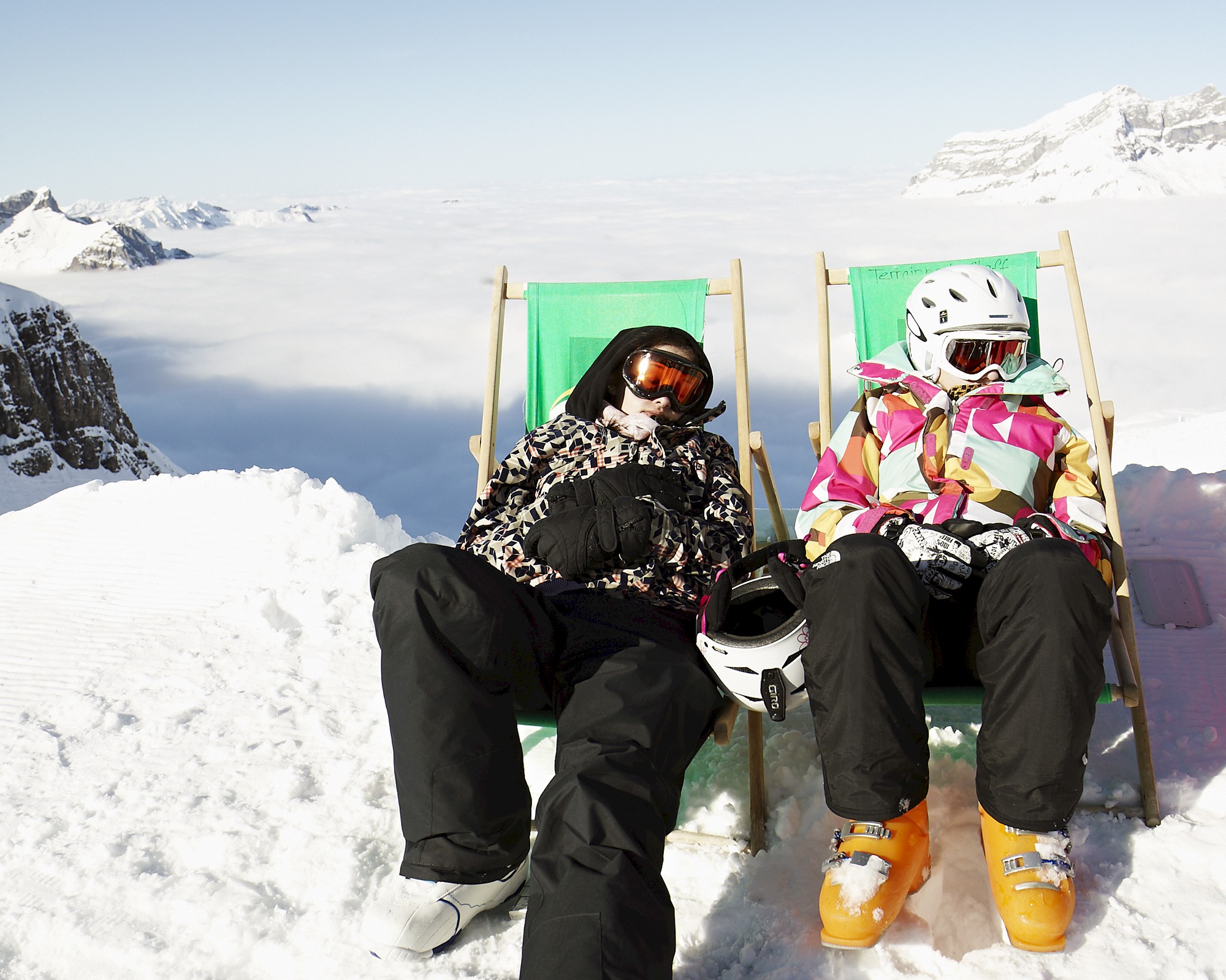 Luzern und Umgebung im Winter für das Merian Reisemagazin