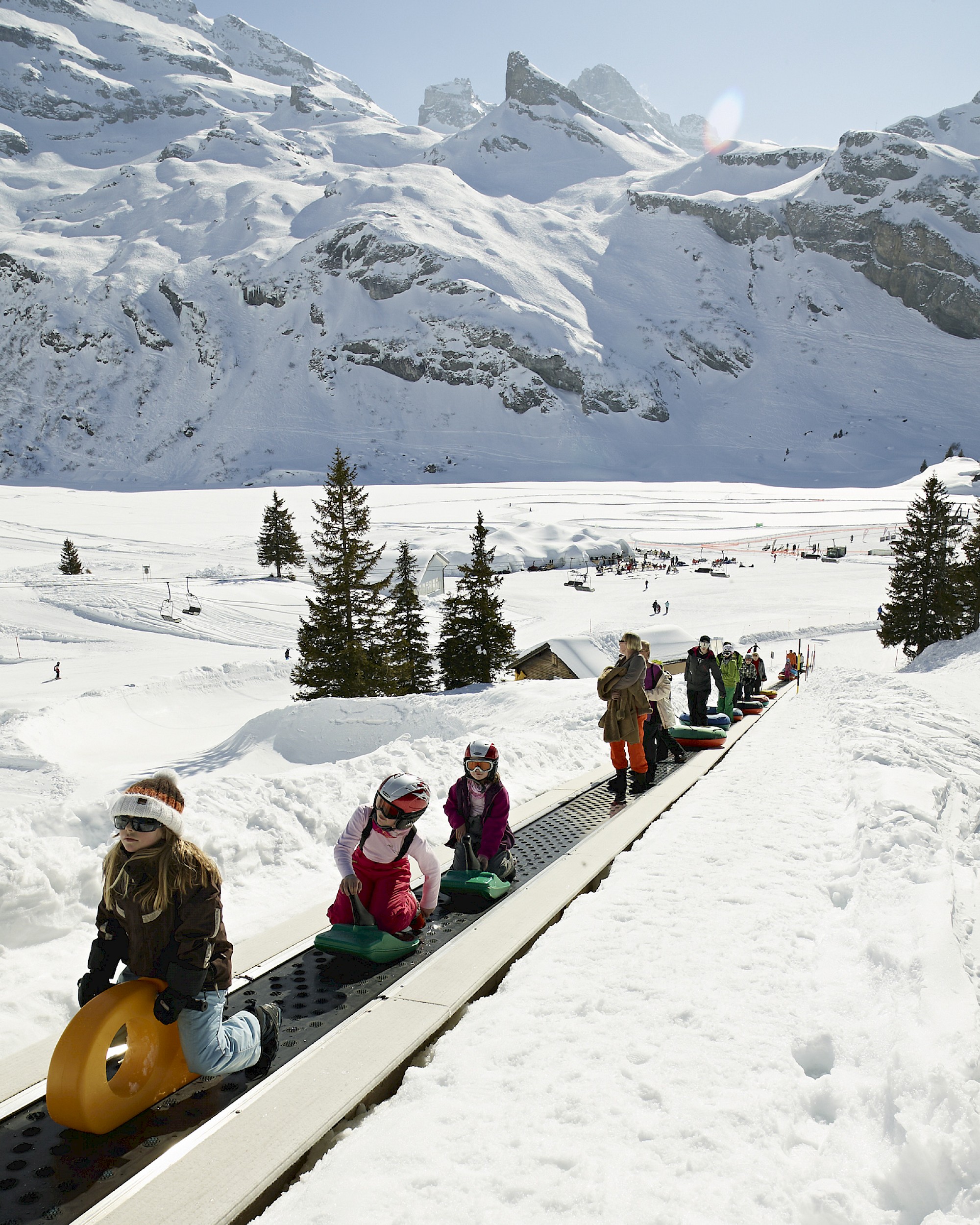 Luzern und Umgebung im Winter für das Merian Reisemagazin