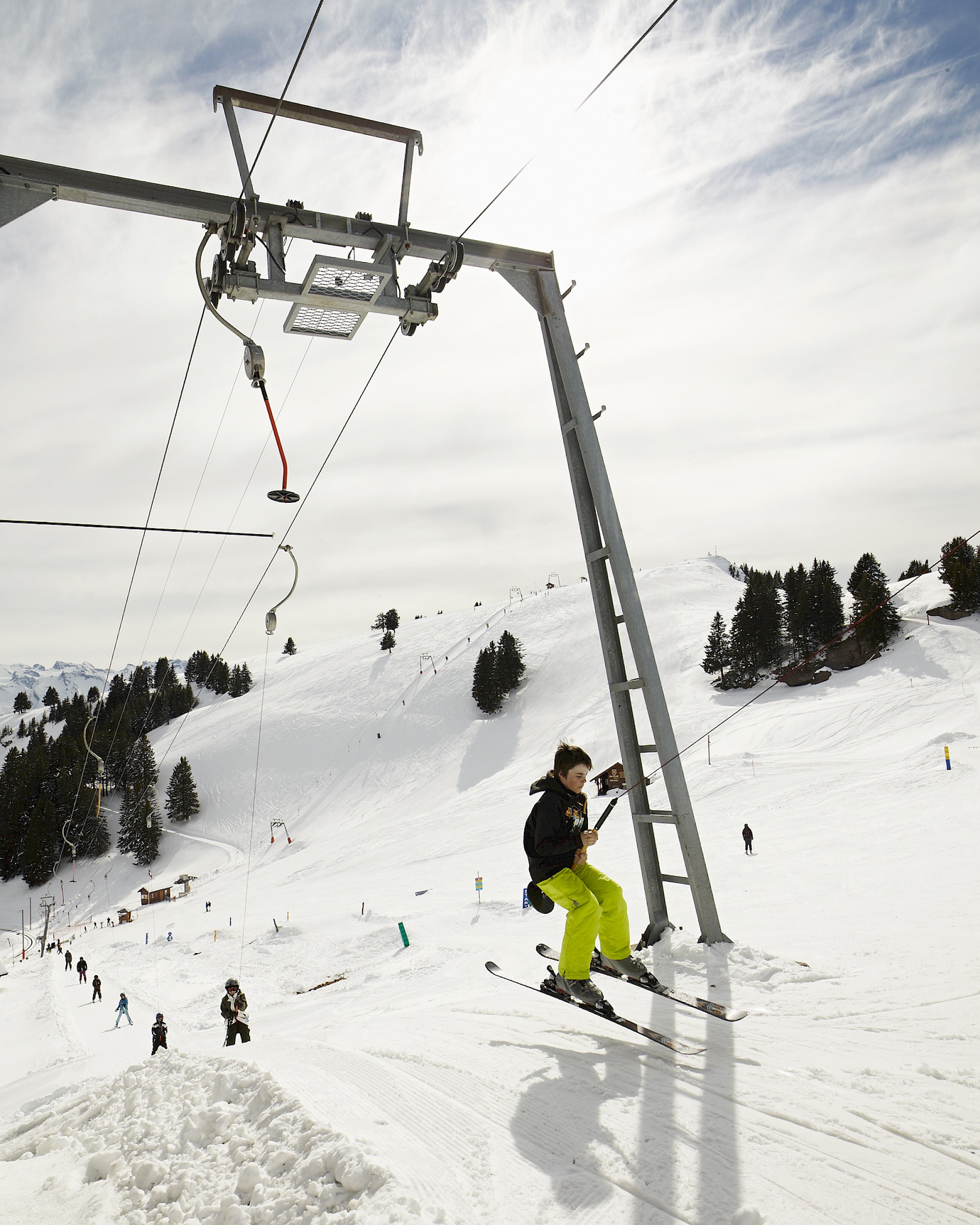 Luzern und Umgebung im Winter für das Merian Reisemagazin