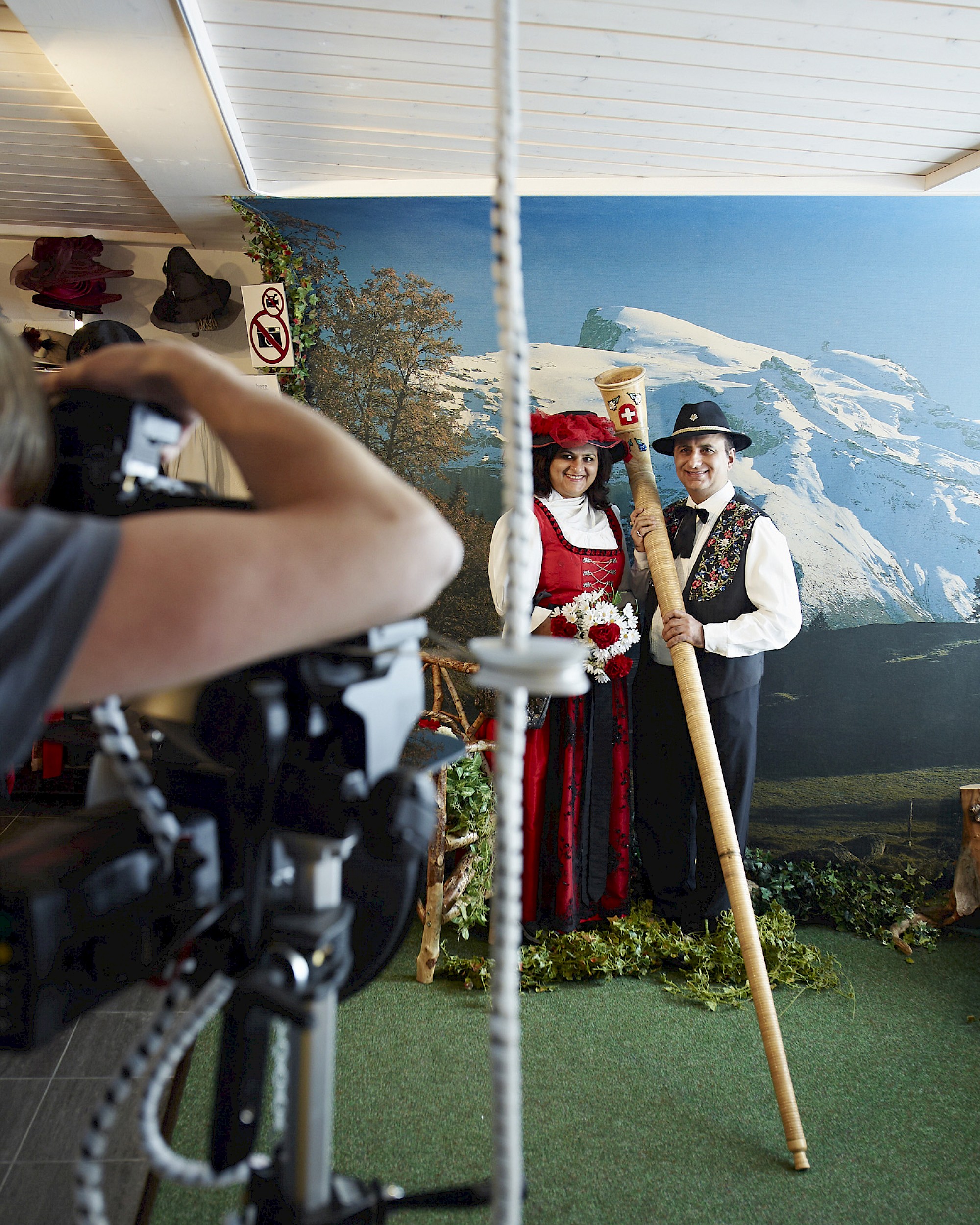 Luzern und Umgebung im Winter für das Merian Reisemagazin