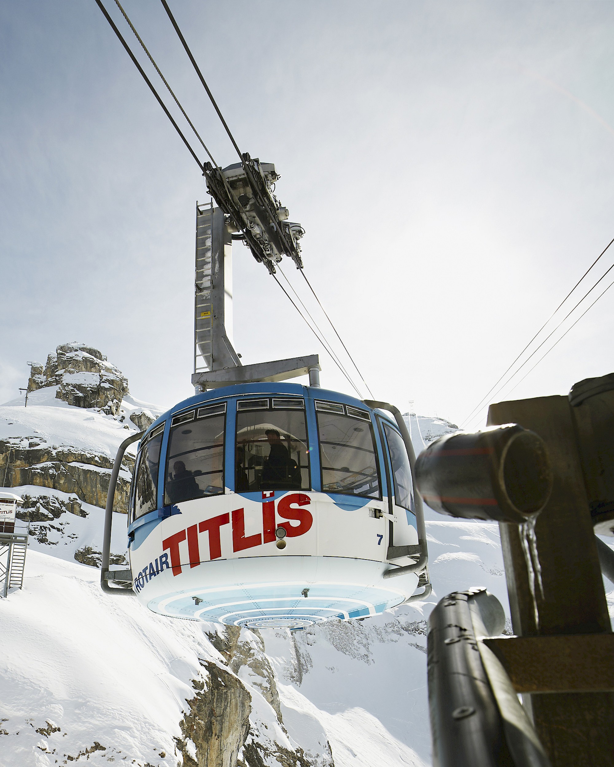 Luzern und Umgebung im Winter für das Merian Reisemagazin