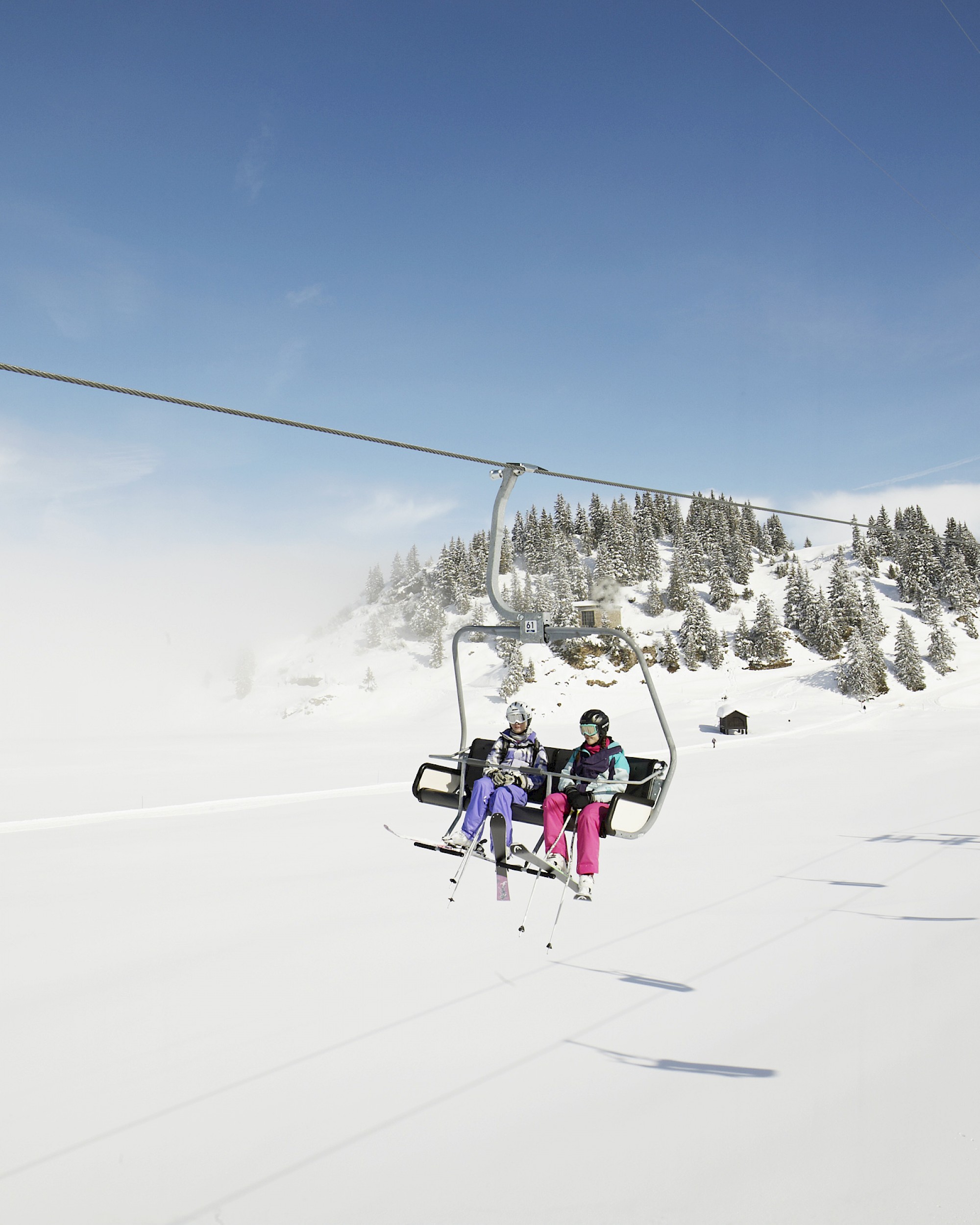 Luzern und Umgebung im Winter für das Merian Reisemagazin